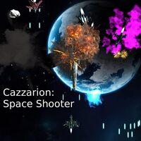 Portada oficial de Cazzarion: Space Shooter para PS5