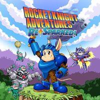 Portada oficial de Rocket Knight Adventures: Re-Sparked para PS5