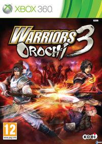 Portada oficial de Warriors Orochi 3 para Xbox 360