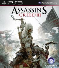 Portada oficial de Assassin's Creed III para PS3