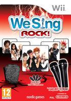 Portada oficial de de We Sing Rock! para Wii