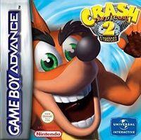 Portada oficial de Crash Bandicoot 2: N-Tranced para Game Boy Advance