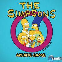 Portada oficial de The Simpsons Arcade PSN para PS3