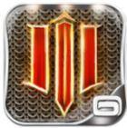 Portada oficial de de Dungeon Hunter 3 para iPhone