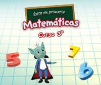 Portada oficial de Éxito en primaria: Matemáticas Curso 3º DSiW para NDS