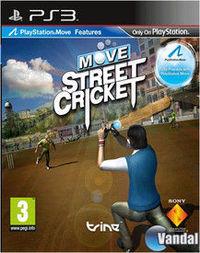 Portada oficial de Move Street Cricket PSN para PS3