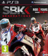 Portada oficial de SBK Generations para PS3
