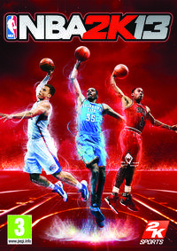 Portada oficial de NBA 2K13 para PS3