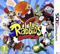 Portada oficial de Rabbids Rumble para Nintendo 3DS