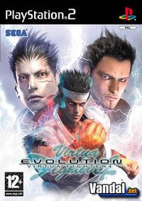 Portada oficial de Virtua Fighter 4 Evolution para PS2