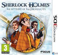 Portada oficial de Sherlock Holmes: Misterio de la Ciudad Helada para Nintendo 3DS
