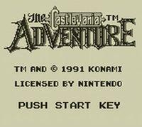 Portada oficial de Castlevania: The Adventure eShop para Nintendo 3DS