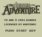 Portada oficial de de Castlevania: The Adventure eShop para Nintendo 3DS
