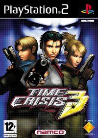 Portada oficial de Time Crisis 3 para PS2
