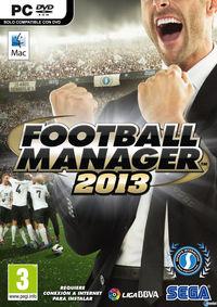Portada oficial de Football Manager 2013 para PC