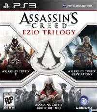 Portada oficial de Assassin’s Creed Ezio Trilogy para PS3