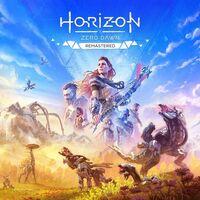 Portada oficial de Horizon Zero Dawn Remastered para PS5