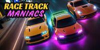 Portada oficial de Race Track Maniacs para Switch