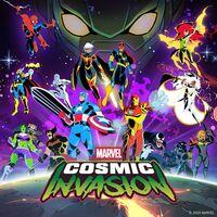 Portada oficial de Marvel Cosmic Invasion para PS5