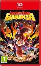 Portada oficial de de Donkey Kong Bananza para Switch 2