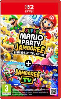 Portada oficial de Super Mario Party Jamboree  Nintendo Switch 2 Edition + Jamboree TV para Switch 2
