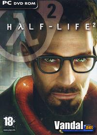 Portada oficial de Half-Life 2 para PC