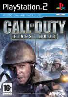 Portada oficial de de Call of Duty: Finest Hour para PS2