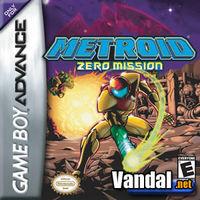 Portada oficial de Metroid: Zero Mission para Game Boy Advance