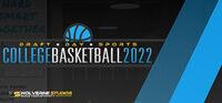 Portada oficial de Draft Day Sports: College Basketball 2022 para PC