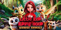 Portada oficial de Little Red Riding Hood: Wonder Animals para Switch