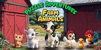 Portada oficial de Puzzle Adventures - Farm Animals para Switch