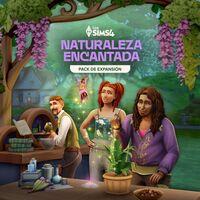 Portada oficial de Los Sims 4: Naturaleza Encantada para PS4