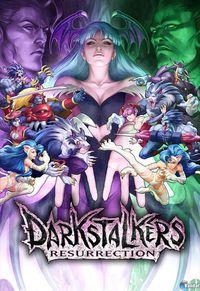 Portada oficial de Darkstalkers Resurrection PSN para PS3