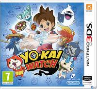Portada oficial de Yo-Kai Watch para Nintendo 3DS