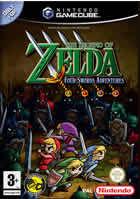 Portada oficial de de The Legend of Zelda: Four Swords para GameCube