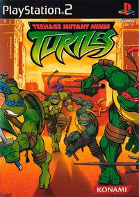 Portada oficial de Teenage Mutant Ninja Turtles para PS2