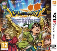 Portada oficial de Dragon Quest VII: Fragmentos de un mundo olvidado para Nintendo 3DS