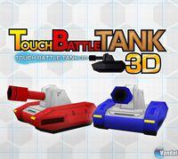 Portada oficial de Touch Battle Tank 3D eShop para Nintendo 3DS