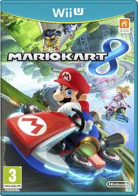 Portada oficial de Mario Kart 8 para Wii U