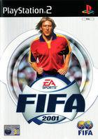 Portada oficial de de Fifa 2001 para PS2
