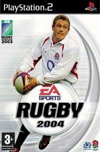 Portada oficial de Rugby 2004 para PS2