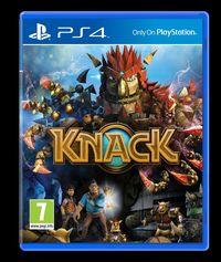 Portada oficial de Knack para PS4
