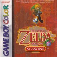 Portada oficial de The Legend of Zelda: Oracle of Seasons CV para Nintendo 3DS