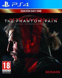 Portada oficial de Metal Gear Solid V: The Phantom Pain para PS4