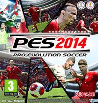 Portada oficial de Pro Evolution Soccer 2014 para PS3