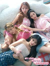 Portada oficial de My love with the Girls Group para PC