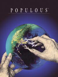 Portada oficial de Populous para PC