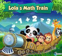 Portada oficial de Lola's Math Train eShop para Nintendo 3DS