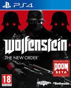 Portada oficial de de Wolfenstein: The New Order para PS4