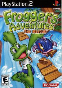 Portada oficial de Frogger's Adventures: The Rescue para PS2